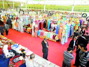 Les visiteurs ne se bousculent pas au portillon                                    Salon de l'artisanat de Tizi-Ouzou