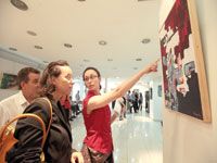 VERNISSAGE A LA GALERIE RACIM                                    Un voyage pictural à travers l'Europe