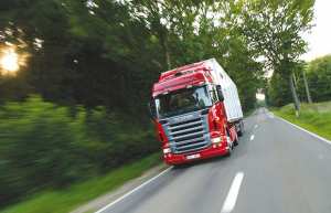 Livraison de 22 machines  Camions  de Scania à Nes-Line