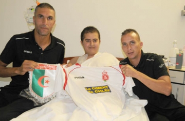 جمعية الشلف تحقق حلم المناصر ملاح بتونس