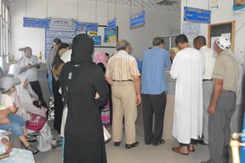 Les bureaux de poste paralysés                                    DES DIZAINES DE RETRAITES N'ONT PAS RETIRE LEURS PENSIONS