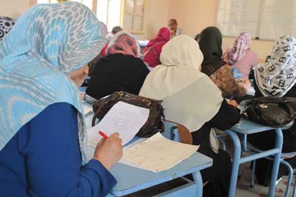 احتياطيو مسابقة الأساتذة يحتجون بتيزي وزو