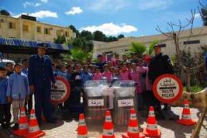 140 تلميذا يتعرفون عن قرب على جهاز الشرطة في جيجل