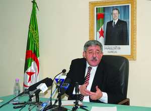 Lors d'un meeting à El Oued