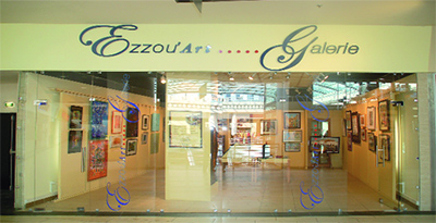 Djilali Salhi expose ses toiles