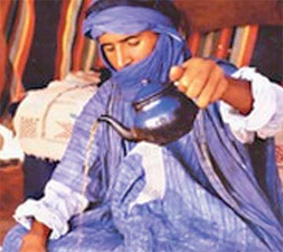 شاي بمياه النافورة!