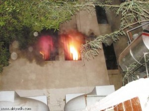 اندلاع حريق بالحي القصديري بصيادة بمستغانم