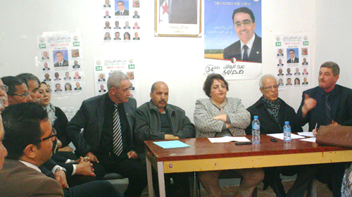 Le Front de libération nationale fait salle comble