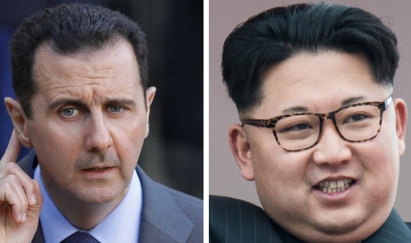 رسالة من زعيم كوريا الشمالية إلى بشار الأسد