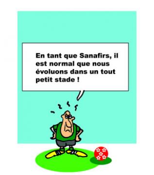 Les Sanafir à la recherche d'un stade!