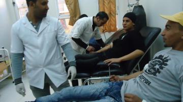 نجاح حملة التبرع بالدم على مستوى المستشفى الجامعي 