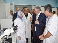 ORAN                                    Le ministre de la Santé témoin d'une pénurie