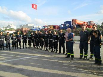 اختتام الدورة التكوينية لأعوان الحماية المدنية بالمدية