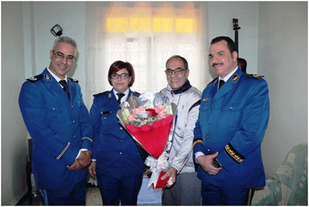 أمن قسنطينة يُكرّم بطل