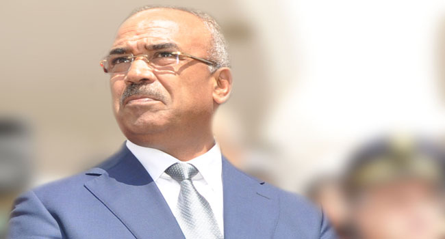 LE MINISTRE DE L'INTERIEUR A BOUMERDES