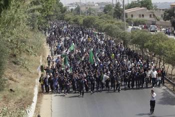 Les gardes communaux affluent à Boufarik                                    ILS PREPARENT LA MARCHE DU SALUT SUR ALGER