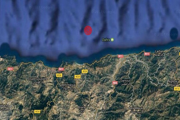 هزة أرضية بقوة 3.1 درجات بالشلف