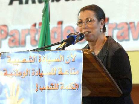 Louisa Hanoune : «Pourquoi ce statu quo '»                                    Actualité : les autres articles