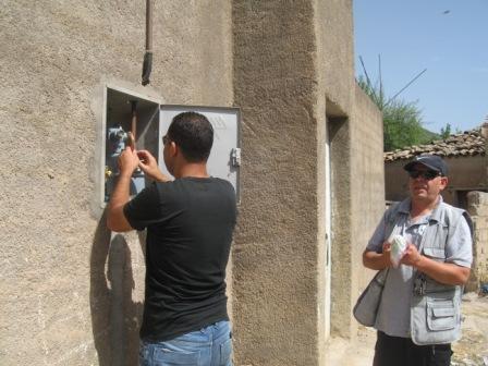 Draa Kébila, Raccordement des foyers au gaz naturel
