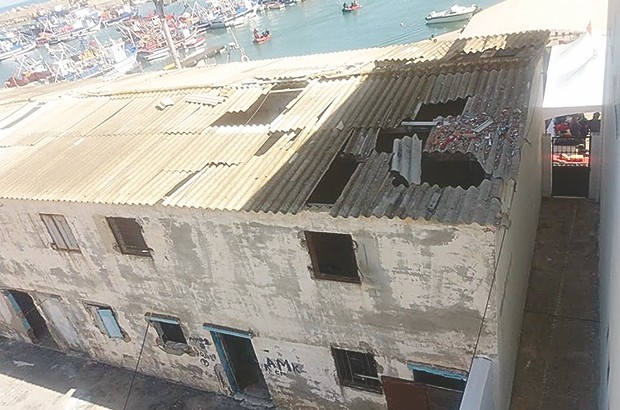 Des cases de pêcheurs menacent ruine