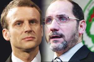 En France on vote Macron, en Algérie votez Makri