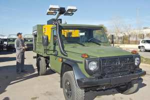 Livraison de 219 véhicules de marque Mercedes-Benz