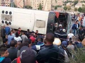 ستة قتلى و28 جريحا على الأقل في حادث مرور بتيارت