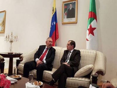 Afin de se concerter sur la prochaine réunion de l'Opep