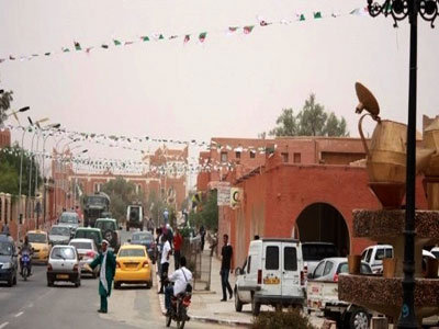 Accueilli à Tamanrasset aujourd'hui