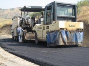 Draa Kébila, revêtement du chemin communal Maatia-Makhechouf