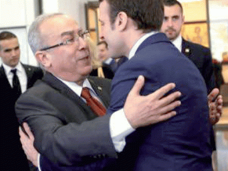 Soutien franc d'Alger à Macron