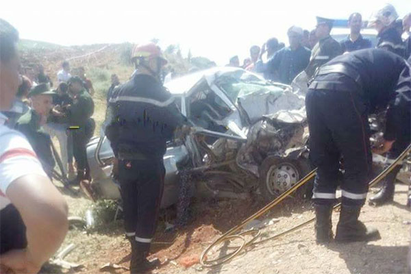 وفاة 5 أشخاص وإصابة 18 في حادث سير بعين الدفلى