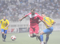 Vie des clubs/ USMA : en s'imposant hier soir face au PAC                                    Premier test réussi pour les Rouge et Noir