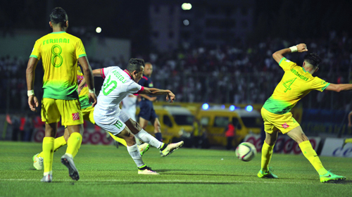 Virée compliquée pour le MCA et la JSK