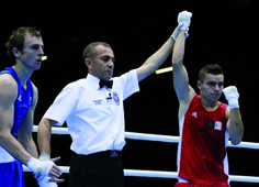 Samir Brahimi cinquième boxeur algérien en 8e de finale                                    Boxe