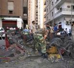 انفجار سيارة مفخخة أمام مقر الأمن العسكري بطرابلس                                    يعتبر أول اعتداء في العاصمة الليبية منذ سقوط القذافي