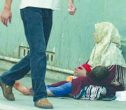 Les petites bourses à l'épreuve de la flambée                                    Ramadan des pauvres