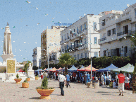 Les familles en ont profité pour faire du shopping et se divertir