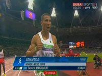 L'Algérie 38ème au classement                                    Makhloufi Champion olympique du 1500 mètres