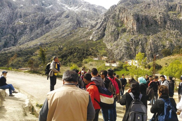 Randonnée nationale sur les hauteurs du Djurdjura