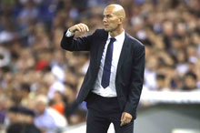 A l'étranger / Real Madrid - Zidane