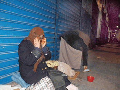 Un fléau qui envahit la voie publique