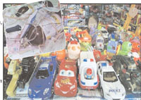 Fabriqués à base de déchets hospitaliers                                    Attention aux jouets de l'Aïd !