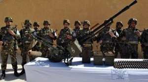 L'armée découvre une cache d'armes