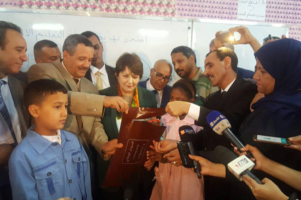 بن غبريط تعطي إشارة انطلاق امتحانات 