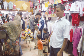 Raz-de-marée au marché hebdomadaire                                    Skikda, Aïd El Fitr