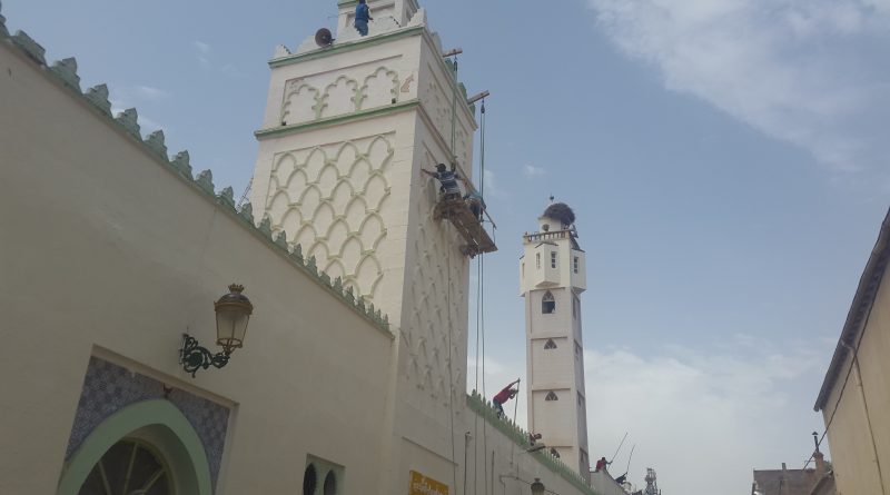 Tlemcen (Maghnia) : Coup de lifting à la mosquée Abou Bakr Essedik