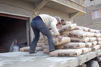 Le ciment se fait rare