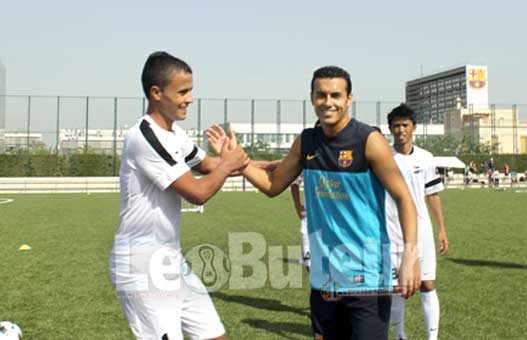 The Chance Nike a débuté, hier, à Barcelone : L'Algérien Debeka s'est entraîné avec Pedro