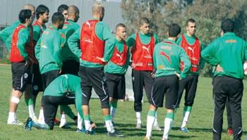 Les locaux en stage aujourd'hui                                    EQUIPE NATIONALE